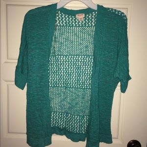 Teal sweater. Size XS
